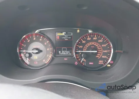 2016 Subaru Wrx from USA, damaged, VIN JF1VA1B60G9817202